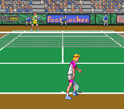 David Crane's Amazing Tennis screenshot 5 for Super Nintendo